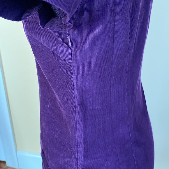 BRAND NEW ORG $115 BODEN VELVET - FEEL MONTMARTRE PURPLE DRESS  -SIZE US 4R - Picture 9 of 9